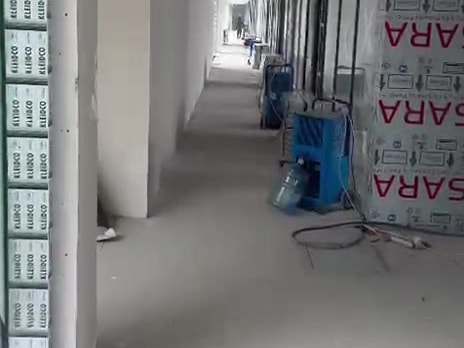 Ekşioğlu Tria: Fabrika binası, depo ve otopark, Zemin kurutma, Alçı ve sıva kurutma — saha fotoğrafı 1