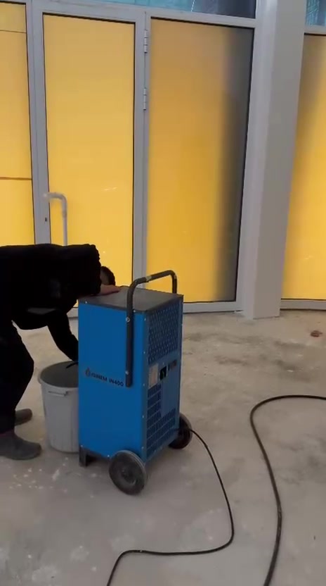 Karaköy · Galataport: Şap kurutma, Epoksi öncesi zemin hazırlığı, Kapalı alanda nem alma — saha fotoğrafı 8