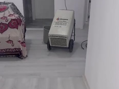 Konya Konut Uygulaması: Konut içi uygulama, Parke kurutma, Duvar kurutma — saha fotoğrafı 7