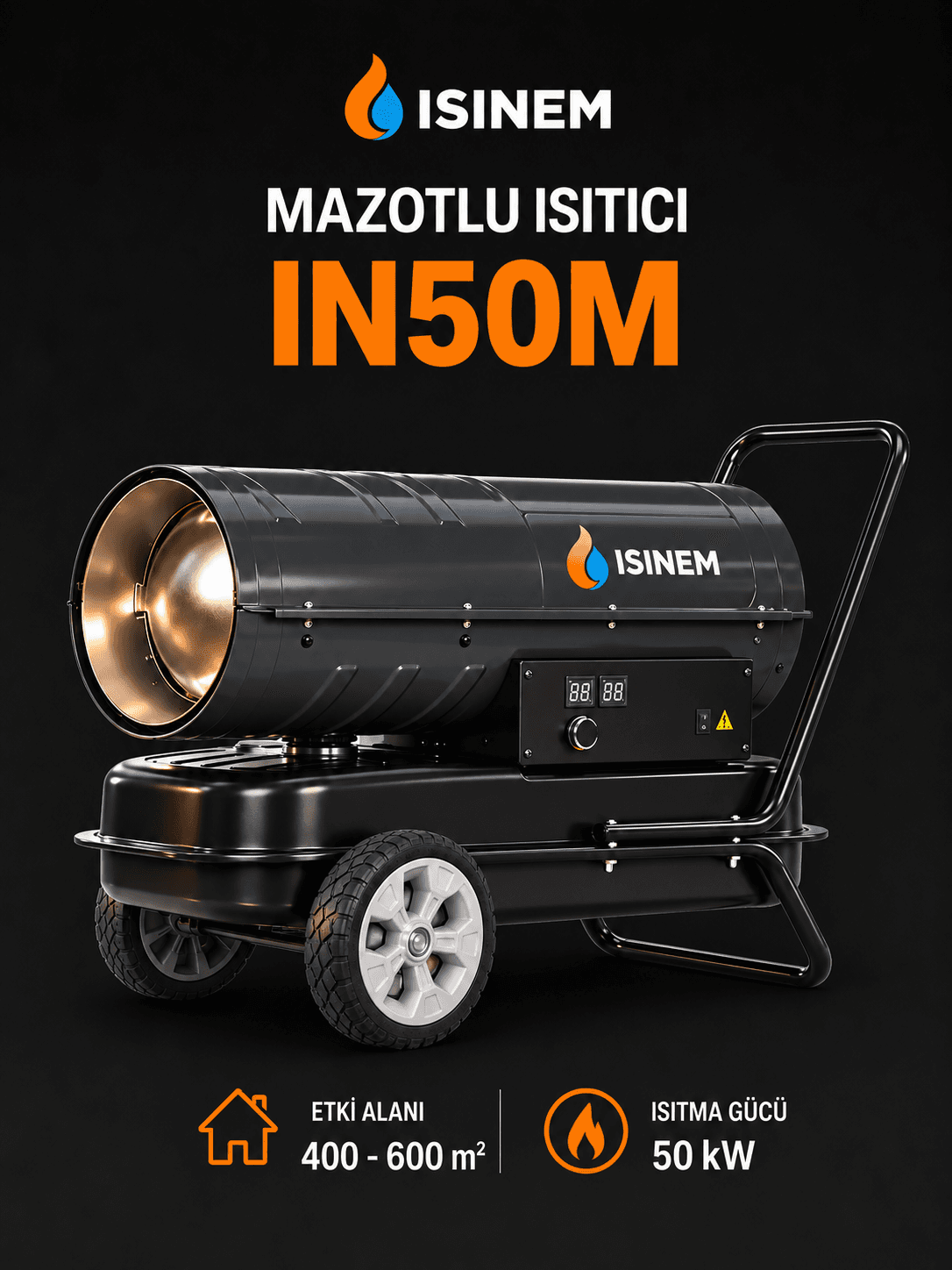 Isınem IN 50M Mazotlu Isıtıcı