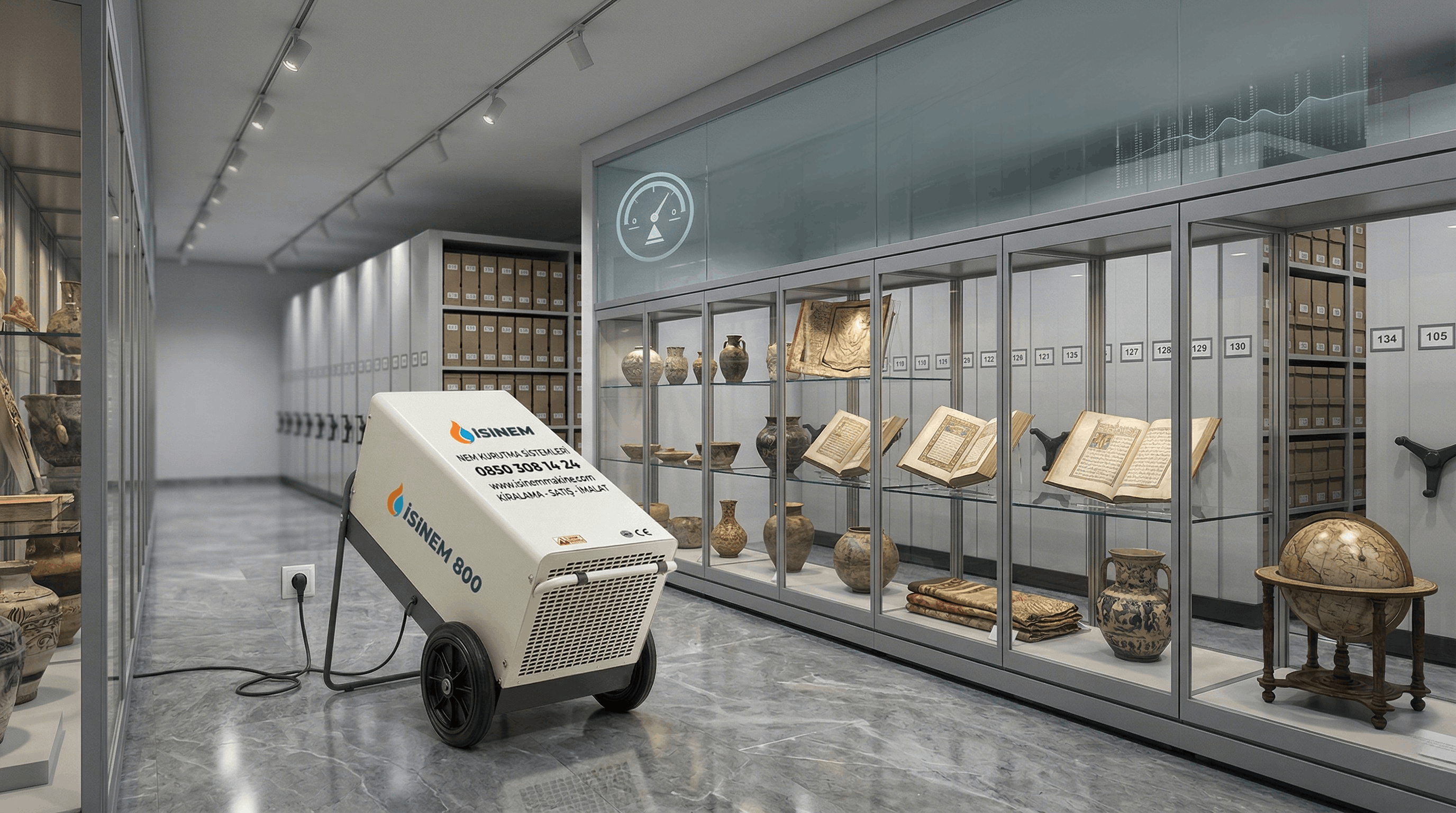 Müzelerde ve Arşivlerde Çevresel Nem Kontrolünün Hayati Önemi