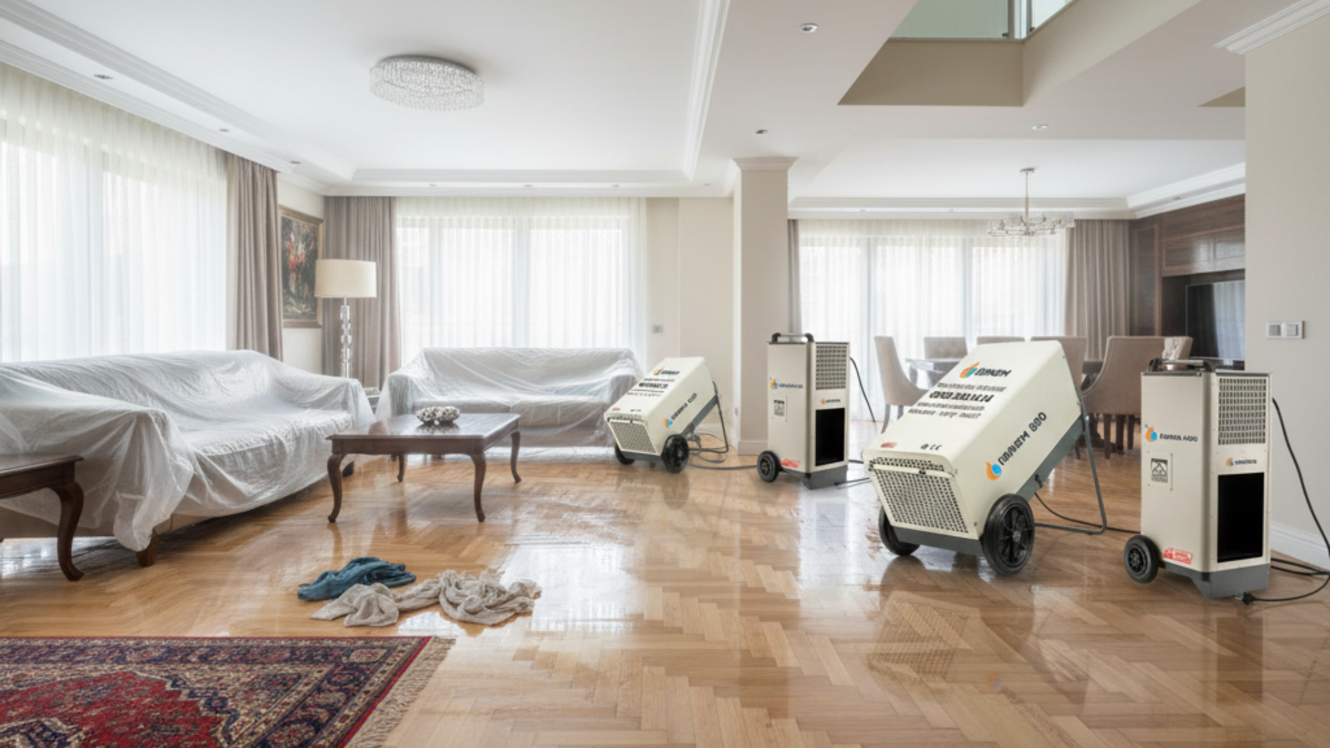 Su Baskını Sonrası Kurutma